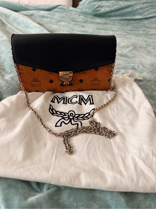 MCM Handbags - MCM colorblock crossbody bag